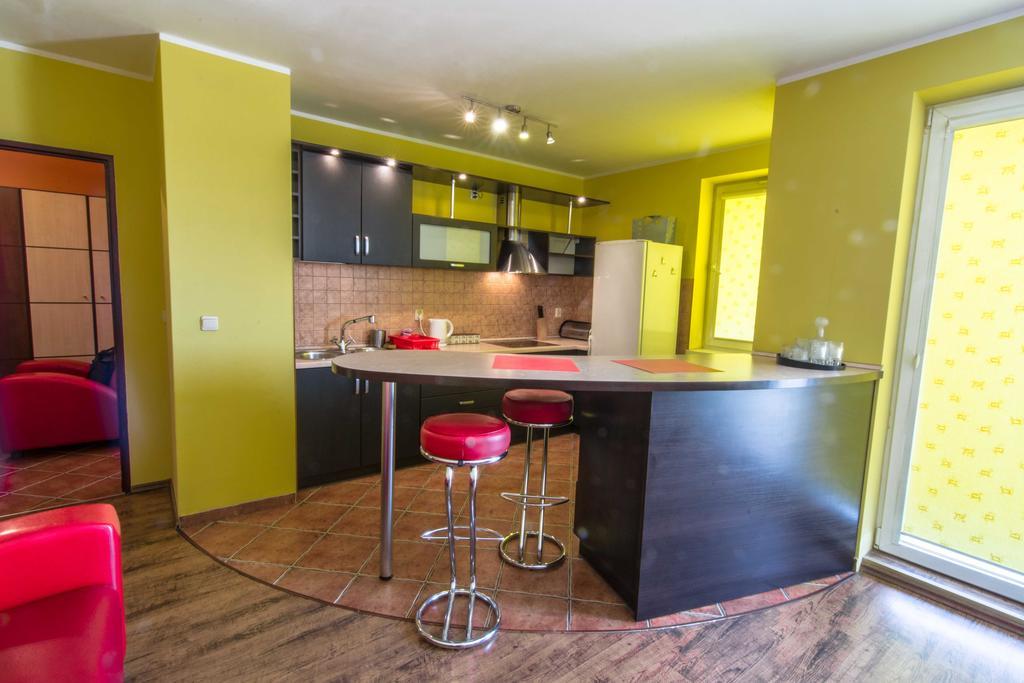 Red Apartment Breslau Zimmer foto